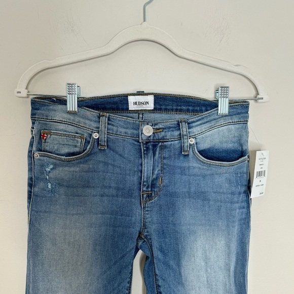 NWT Hudson Super Skinny Krista Ankle Distressed Jean - Picture 3 of 6